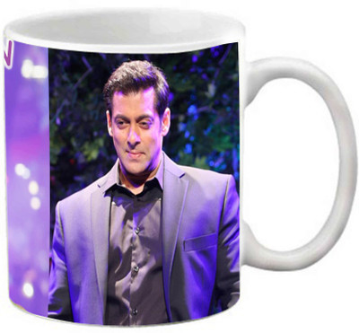 

EFW Salman Khan 3 Printed Coffee Ceramic Mug(325 ml), White