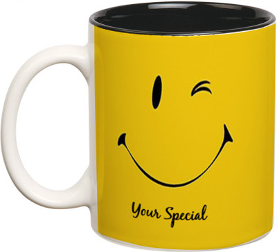 

Prithish Your Special Double Color Ceramic Mug(330 ml), Multicolor