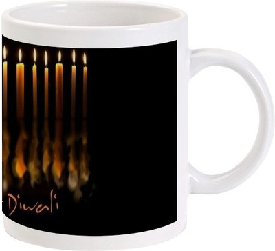 

Lolprint 88 Diwali Ceramic Mug(325 ml)