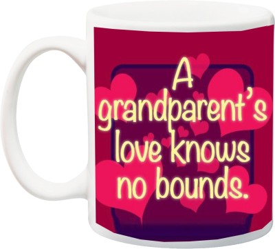 

ME&YOU Gift for Dada/Dadi/Nana/Nani Ceramic Mug(325 ml), Multicolor