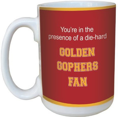 

Tree-Free Greetings Greetings lm44789 Golden Gophers College Basketball Ceramic with Full-Sized Handle, 15-Ounce Ceramic Mug(60 ml), Multicolor