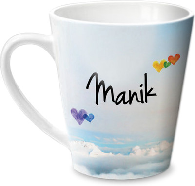 

Hot Muggs Simply Love You Manik Conical Ceramic Mug(350 ml)