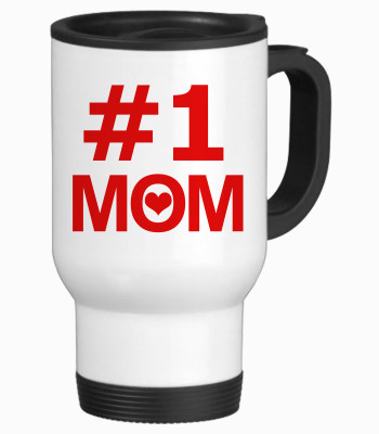 56% OFF on TIED RIBBONS Mom White-Travel Ceramic Coffee Mug(600 ml)