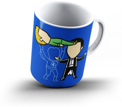 

Ucard Invisible Woman349 Bone China, Ceramic, Porcelain Mug(325 ml), Multicolor