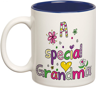 

Prithish Special Grandma Double Color Ceramic Mug(330 ml), Multicolor