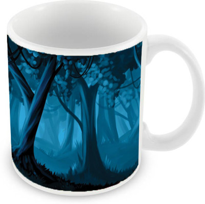 

Sleep Nature's SN-MG-1271 Ceramic Mug(350 ml), Blue