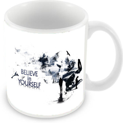 

Sleep Nature's SN-MG-2412 Ceramic Mug(350 ml), White