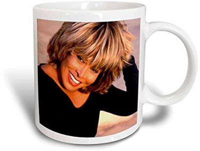 

3dRose Tina Turner, 15-Ounce Ceramic Mug(60 ml), Multicolor
