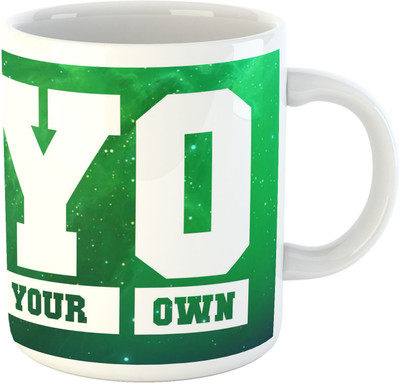 

Deeher Gifts You are on your own Ceramic Mug(330 ml), Multicolor