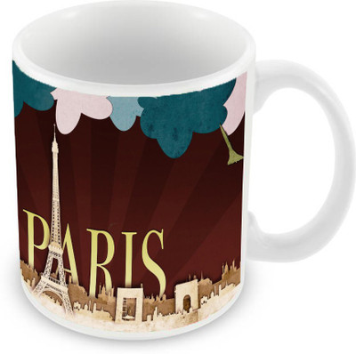 

Sleep Nature's SN-MG-409 Ceramic Mug(350 ml), Multicolor