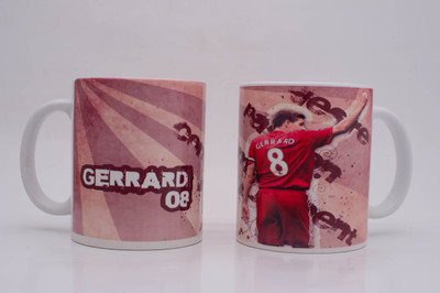 50% OFF on 642 Stitches Steven Gerrard Porcelain Mug