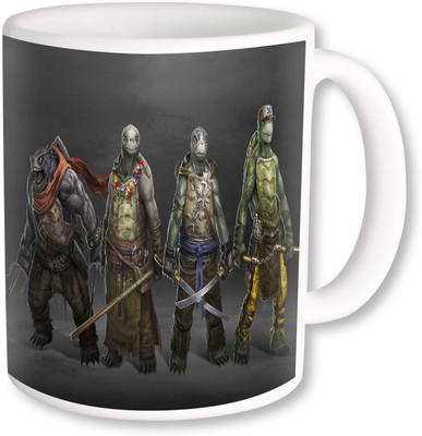 

Heyworlds teenage mutant ninja turtles 04 Ceramic Mug(325 ml), Multicolor