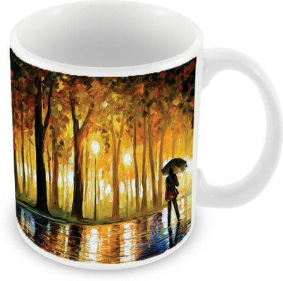 

Sleep Nature's SN-MG-1612 Ceramic Mug(350 ml), Multicolor