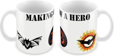 

Posterboy Batman - Making Of A Hero (Officially Licensed) Ceramic Mug(350 ml), Multicolor