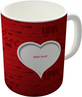

Shaildha V076 Ceramic Mug(350 ml), Multicolor
