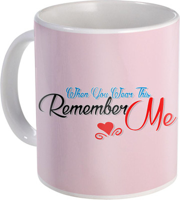 

SKY TRENDS Can't Help Falling in Love mug Best Gift for Valentine's Day, Her, Girlfriend,boy friend,husband, Wife,Birthday, Anniversary,Christmas or Any Holidays Design 034 Ceramic Mug(320 ml), Blue;white