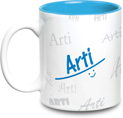

Hot Muggs Me Graffiti - Arti Ceramic Mug(315 ml), Multicolor