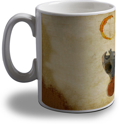 

Artifa Vintage Submarine Design Porcelain, Ceramic Mug(350 ml), Multicolor