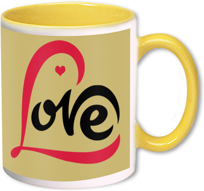 

Heyworlds love you valentine day gifts 0037 Ceramic Mug(325 ml), Multicolor