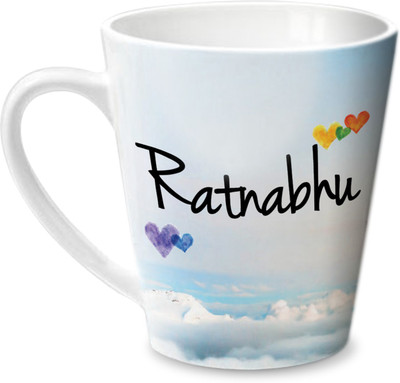 

Hot Muggs Simply Love You Ratnabhu Conical Ceramic Mug(350 ml)