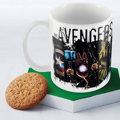 

Posterboy The Avengers Art Officially Licensed (Pack Of 1) Ceramic Mug(350 ml), Multicolor