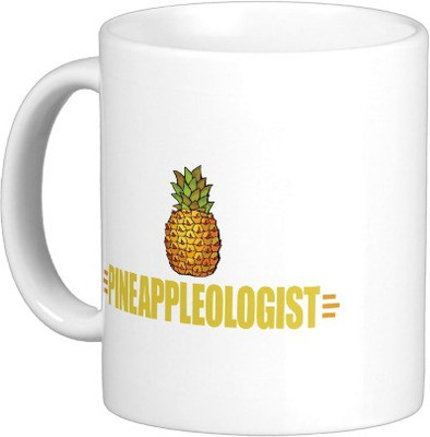 Exoctic Silver The Thinker A002 Ceramic Mug(350 ml), Multicolor