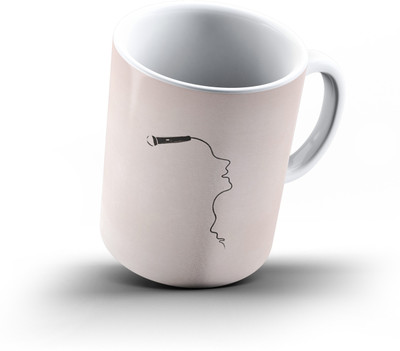 

Ucard Princess Minimalist182 Bone China, Ceramic, Porcelain Mug(325 ml), Multicolor
