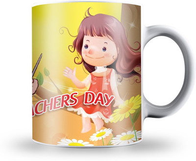 

Presto Happy Teachers Day Gift for My Best Sir Ceramic Mug(330 ml), White
