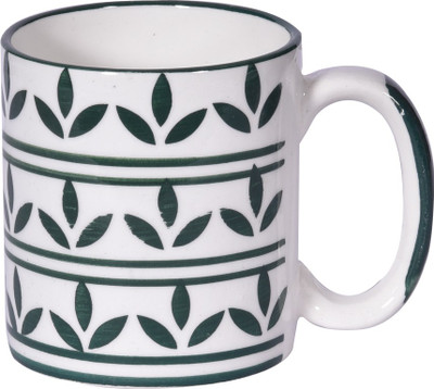 

Clay Creations Clay Creations Bone China Coffees - Pack of SIX 121 Bone China Mug(250 ml, Pack of 6), Multicolor