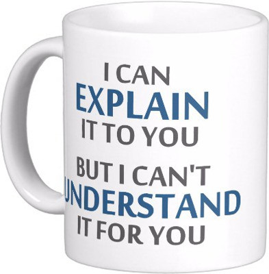 

Exoctic Silver Quoteds ooooo18 Ceramic Mug(300 ml), Multicolor