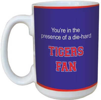 

Tree-Free Greetings Greetings lm44875 Tigers College Basketball Ceramic with Full-Sized Handle, 15-Ounce Ceramic Mug(60 ml), Multicolor