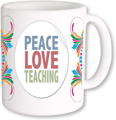 

PhotogiftsIndia Happy Teachers Day 005 Ceramic Mug(325 ml), Multicolor