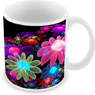 

Sleep Nature's SN-MG-1015 Ceramic Mug(350 ml), Multicolor