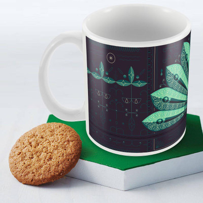 

Posterboy Peacock art Ceramic Mug(350 ml)