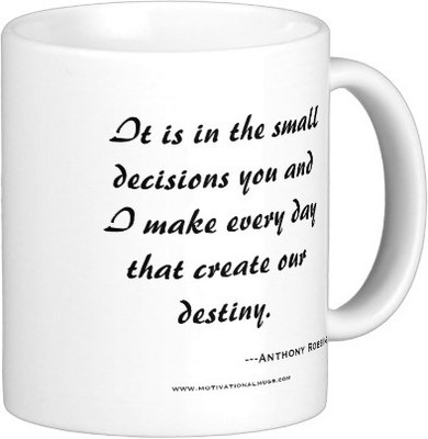 

Exoctic Silver MUG73 Ceramic Mug(250 ml), White