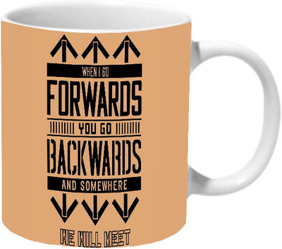 

Mooch Wale We Will Meet Ceramic Mug(325 ml), Multicolor