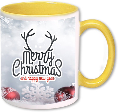 

Heyworlds christmas and new year gifts 0058 Ceramic Mug(325 ml), Multicolor