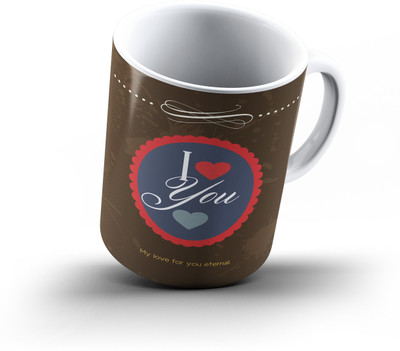 

Ucard Valentines Day Love561 Bone China, Ceramic, Porcelain Mug(325 ml)