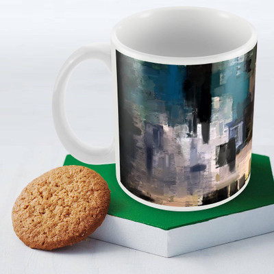 

Posterboy Shades Ceramic Mug(350 ml), Multicolor