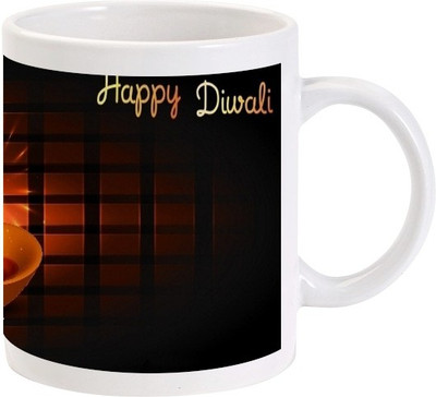 

Lolprint 17 Diwali Ceramic Mug(325 ml)