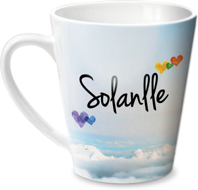 

Hot Muggs Simply Love You Solanlle Conical Ceramic Mug(350 ml)