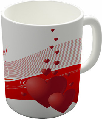 

Shaildha V075 Ceramic Mug(350 ml), Multicolor