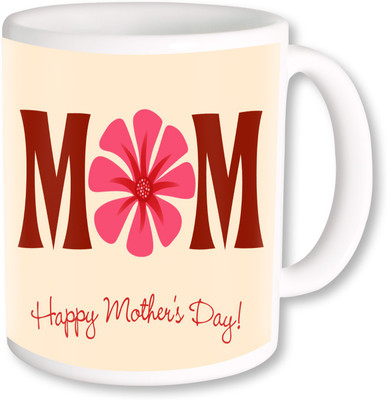 

PhotogiftsIndia mom happy mother's day Ceramic Mug(325 ml), Multicolor