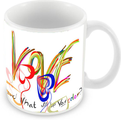 

Sleep Nature's SN-MG-683 Ceramic Mug(350 ml), Multicolor