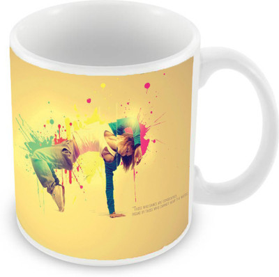 

Sleep Nature's SN-MG-1821 Ceramic Mug(350 ml), Yellow