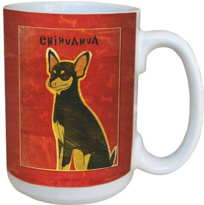 

Tree-Free Greetings Greetings sg44052 Black and Tan Chihuahua by John W. Golden Ceramic with Full-Sized Handle, 15-Ounce Ceramic Mug(60 ml)