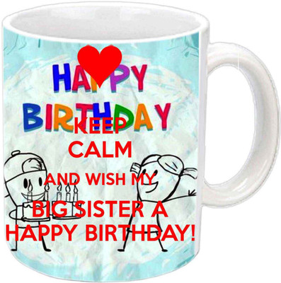 

Raj Laxmi sister pencil drawing white Ceramic Mug(350 ml)