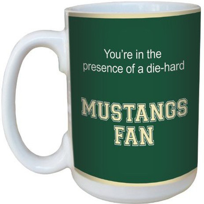 

Tree-Free Greetings Greetings lm44653 Mustangs College Basketball Ceramic with Full-Sized Handle, 15-Ounce Ceramic Mug(60 ml), Multicolor