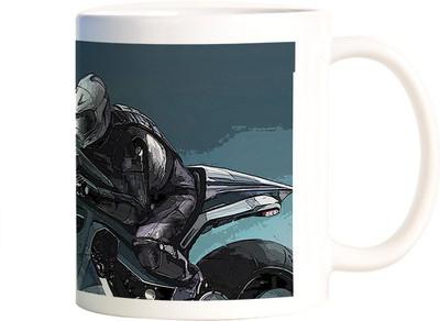 

Rangeele Inkers Tron Legacy Ceramic Mug(300 ml), Multicolor