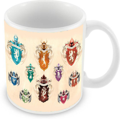 

Sleep Nature's SN-MG-2801 Ceramic Mug(350 ml), Multicolor